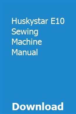 huskystar 55 user manual